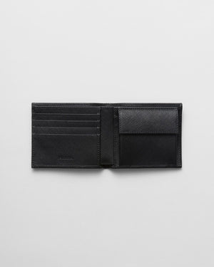 PRADA Mini Horizontal Leather Wallet - Fall 2024 Collection