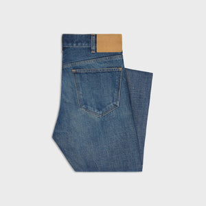 CELINE Dark Union Wash Denim Jeans for Women