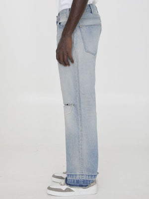 CELINE Low-Waist Wesley Distressed Jeans