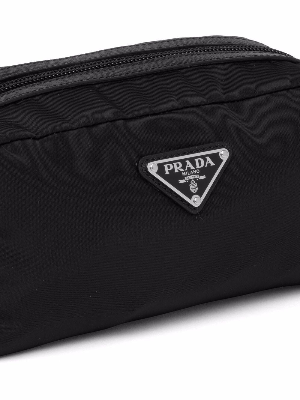 PRADA Compact Pouch Handbag - W:7.7" H:3.5" D:2.5"