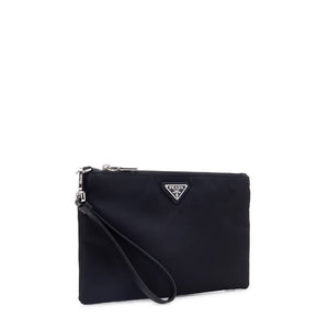 PRADA Eco-Friendly Re-Nylon Mini Pouch Handbag - 23cm x 14cm x 1cm