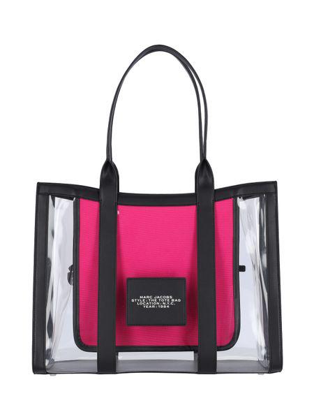 MARC JACOBS Large Transparent Tote Handbag