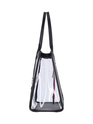 MARC JACOBS Large Transparent Tote Handbag