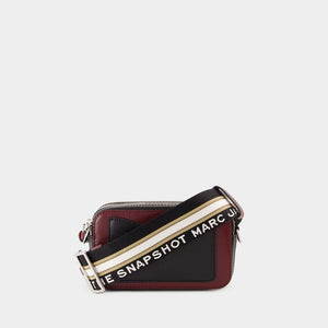 MARC JACOBS Mini Fur Crossbody Bag in Oxblood