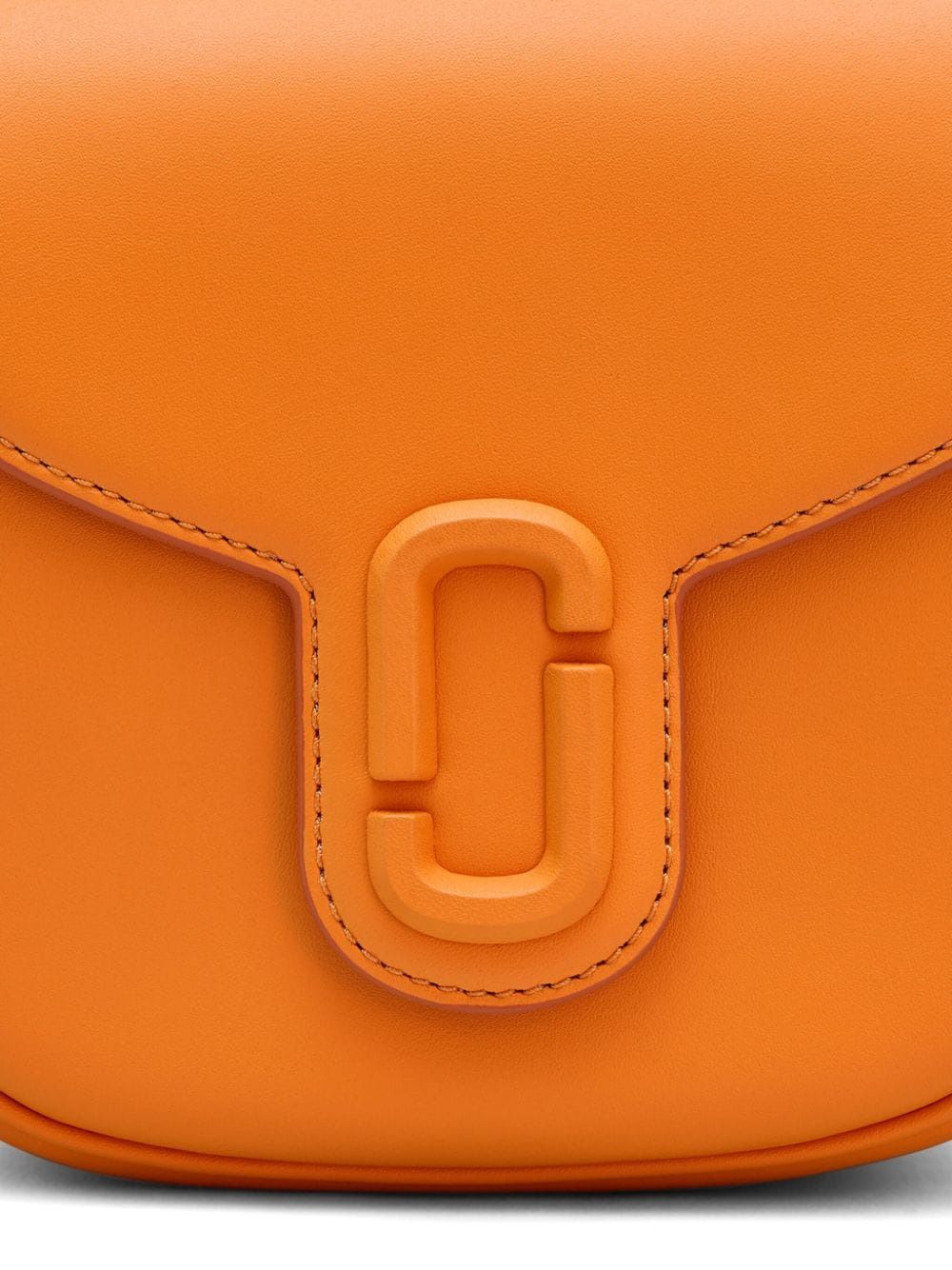 MARC JACOBS Mini Tangerine Handbag with Logo