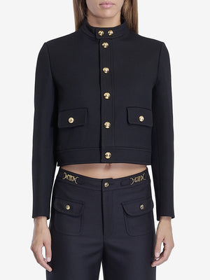 CELINE Double Wool Tricotine Women's Jacket