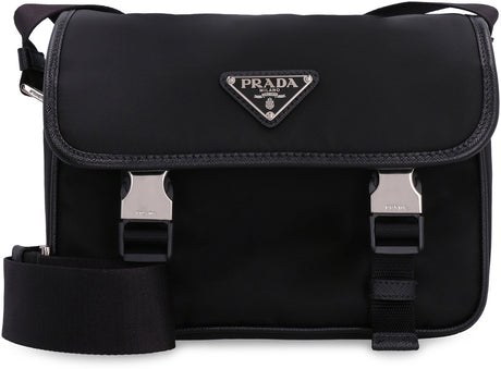 PRADA Sustainable and Stylish Green Messenger Bag for Men (SS24)