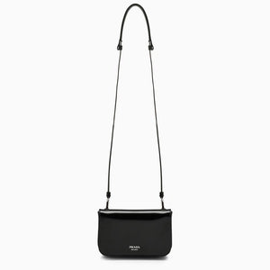 PRADA Mini Brushed Leather Shoulder Handbag