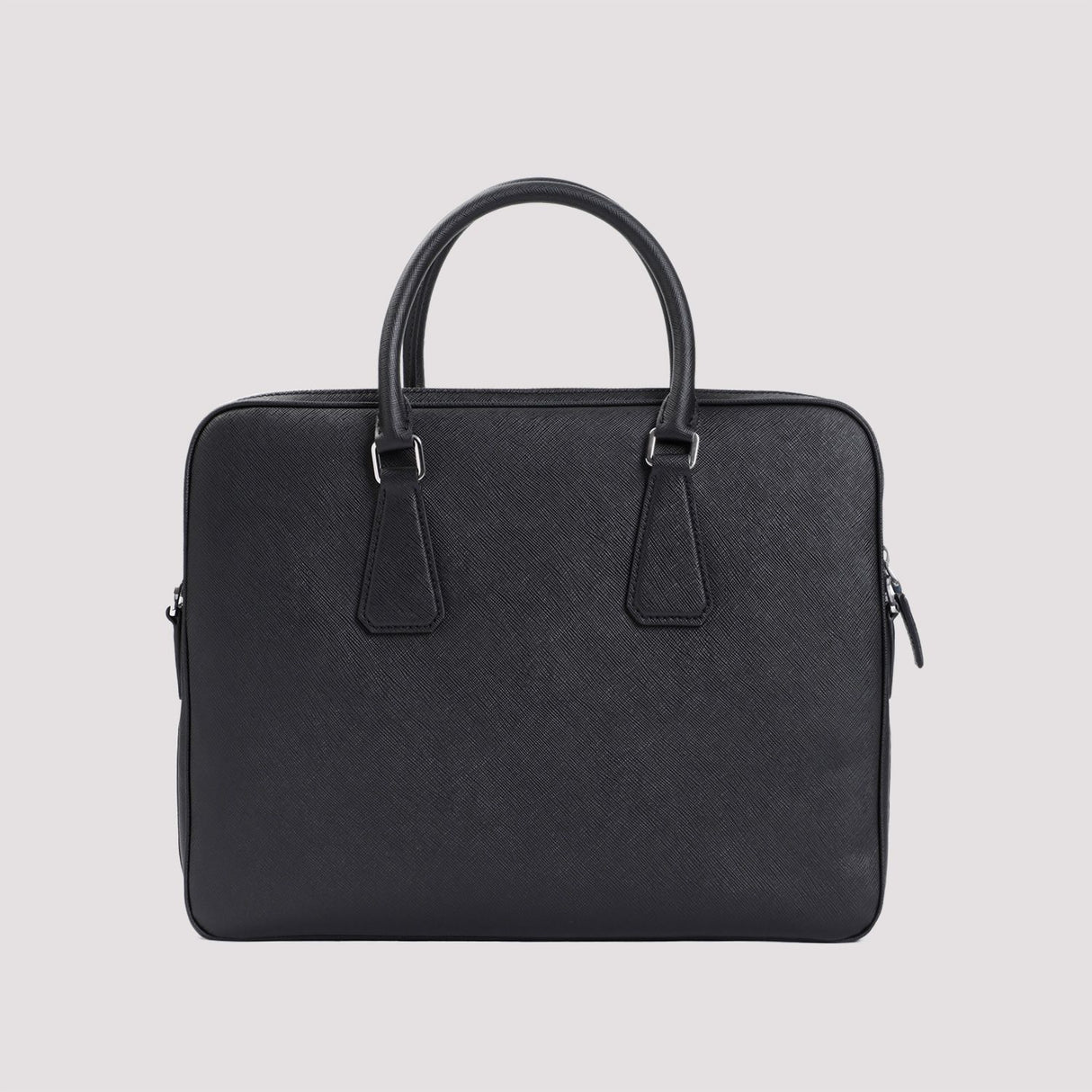 PRADA Saffiano Leather Executive Briefcase 36x28x5 cm