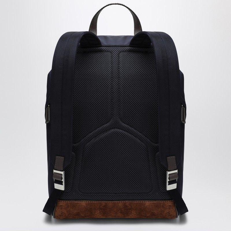 PRADA Eco-Friendly Mini Backpack with Snap Closure