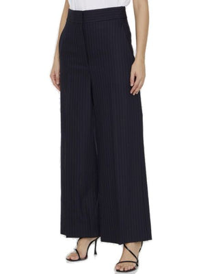 KHAITE Striped Raffia Pants for Women - FW23 Collection