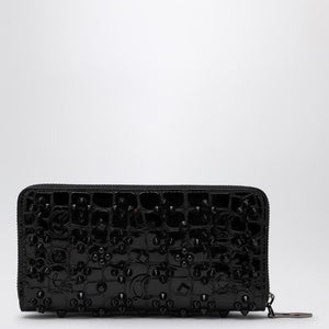 CHRISTIAN LOUBOUTIN Mini Embossed Zip Wallet