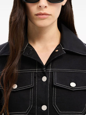 COURREGÈS Classic Trucker Denim Jacket for Women