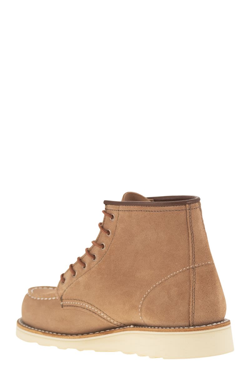 RED WING Classic Moc 6-Inch Suede Ankle Boot