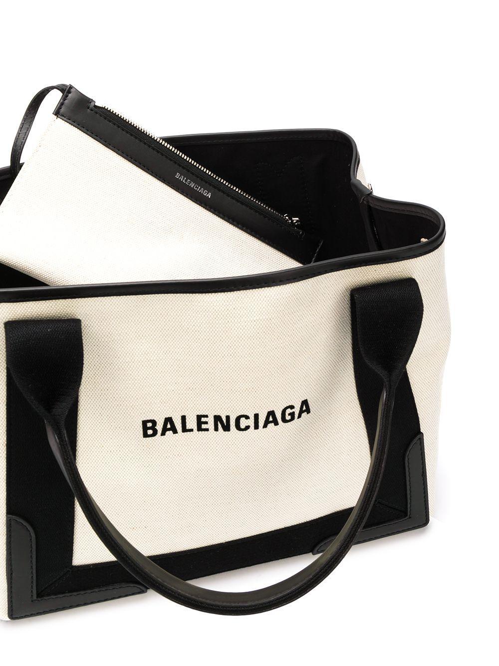 BALENCIAGA Basket Navy Blue Small Handbag - SS24 Collection