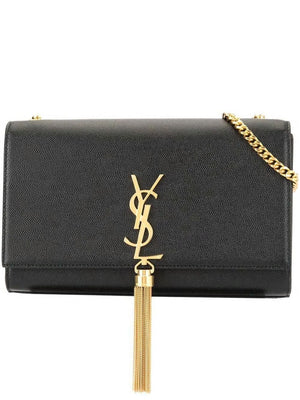 SAINT LAURENT Classic Medium Kate Handbag in Calfskin Leather