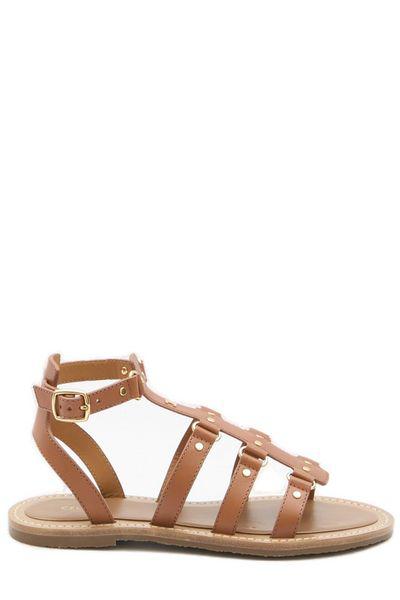 CELINE Lympia Calfskin Gladiator Sandal