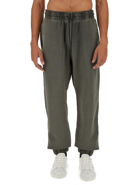 MSGM Men's Regular Fit Cotton Jogging Pants - Size L