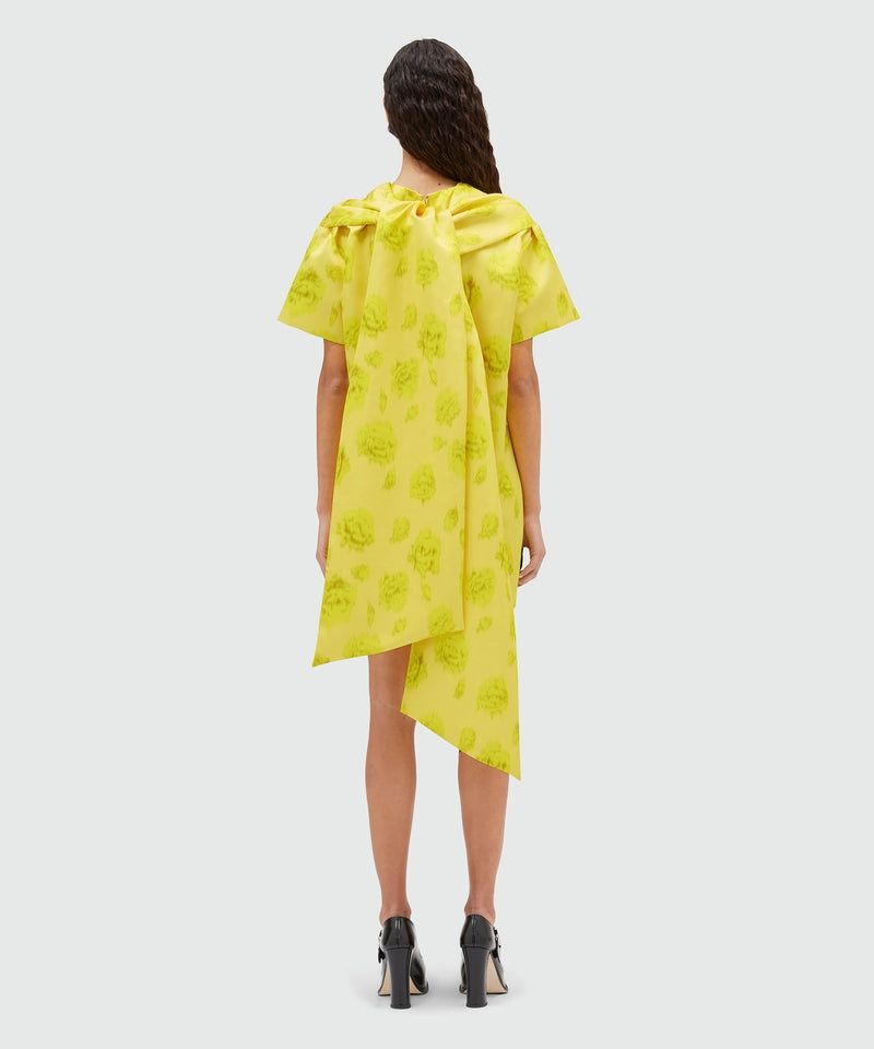 MSGM Chic Women's Dress - Yellow Elegance