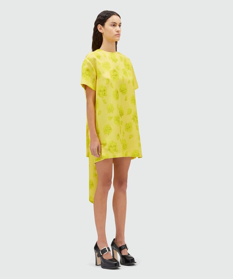 MSGM Chic Women's Dress - Yellow Elegance