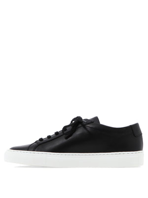 COMMON PROJECTS Black Leather Sneakers for Women - FW23 Collection