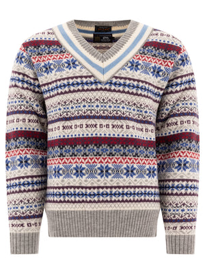 BEAMS PLUS Classic Knitwear Sweater for Men - Fall/Winter 2024