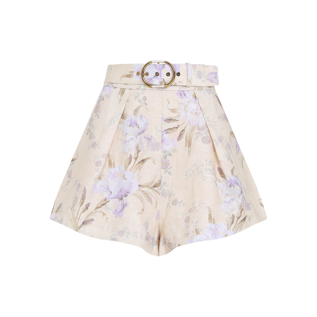 ZIMMERMANN Eden Tuck Mini Shorts