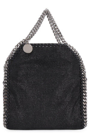 STELLA MCCARTNEY FAUX LEATHER TINY FALABELLA Handbag - Brown