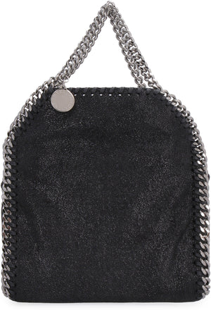 STELLA MCCARTNEY FAUX LEATHER TINY FALABELLA Handbag - Brown