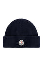 MONCLER Timeless Wool Hat for Men - FW24 Collection