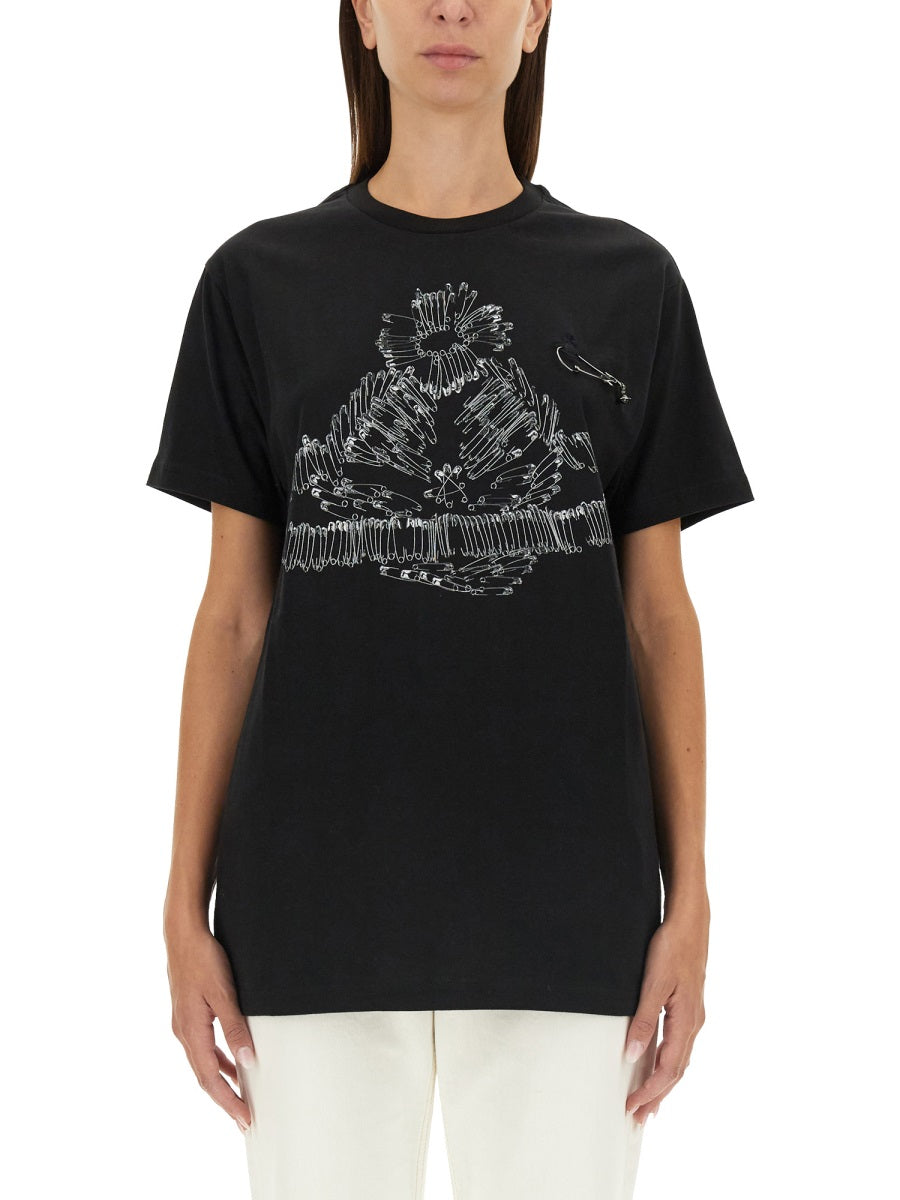 VIVIENNE WESTWOOD Safety Pin T-Shirt - Regular Fit (Size L)