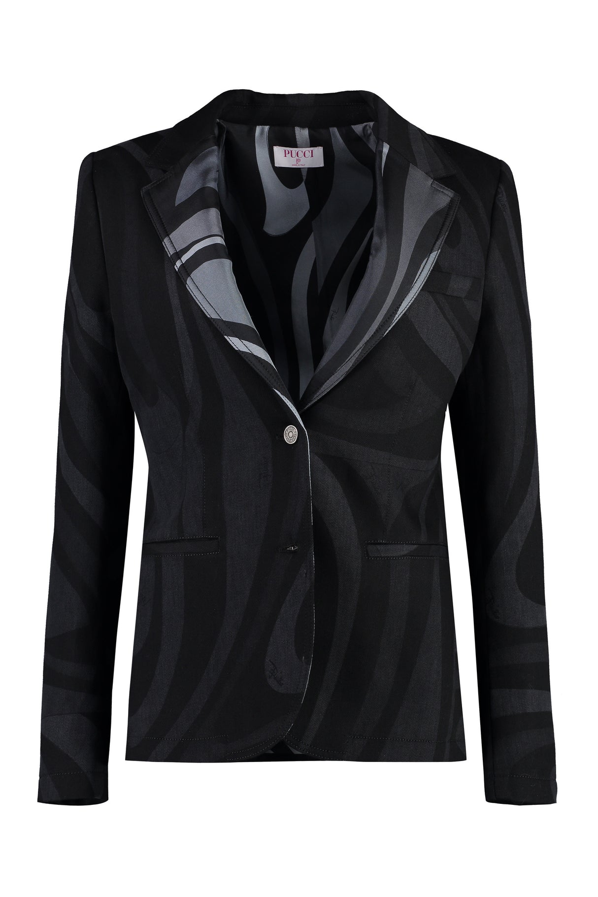 EMILIO PUCCI Multicolor Women's Single-Breasted Blazer for FW23