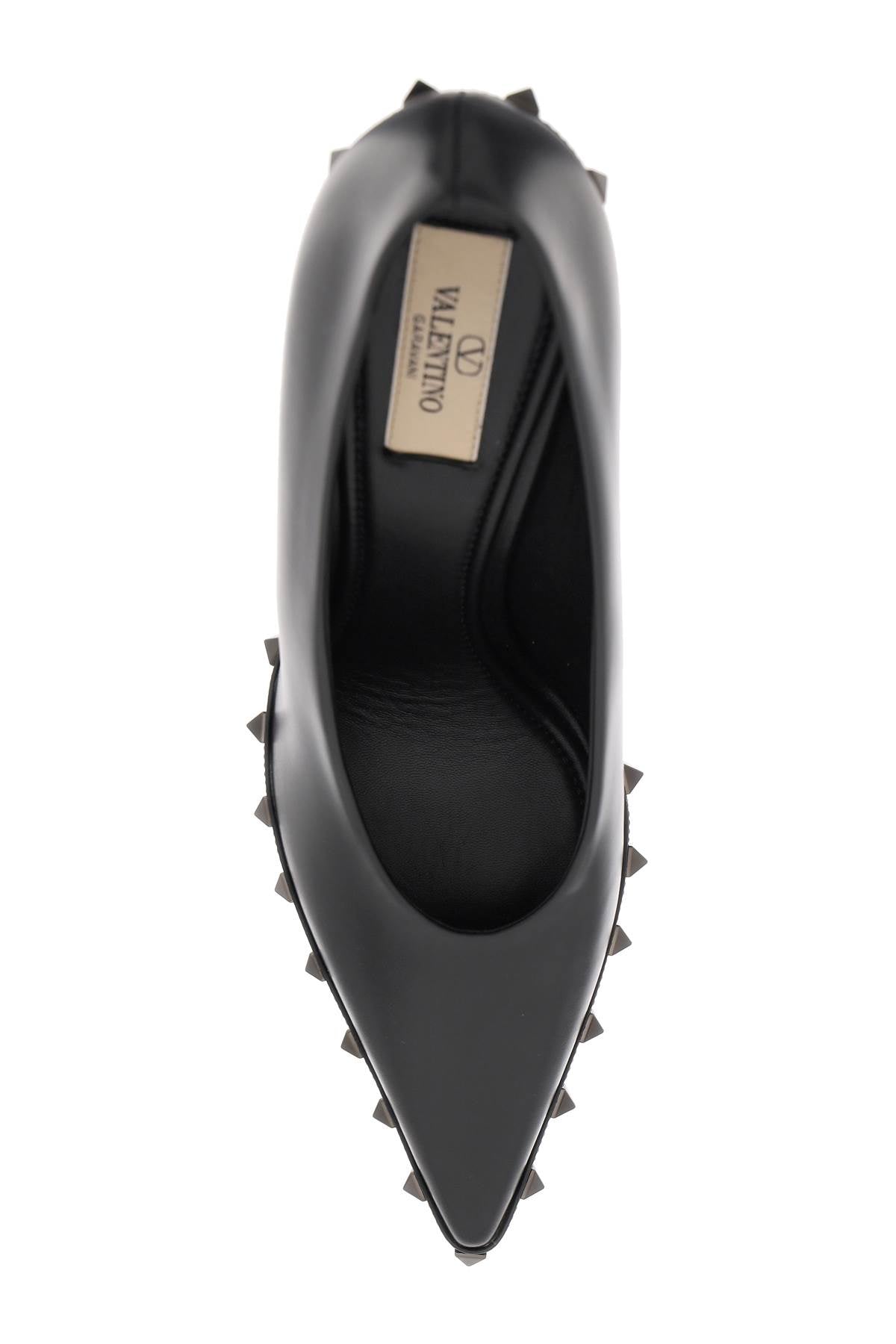 VALENTINO GARAVANI Sleek and Bold Studded Leather Pumps