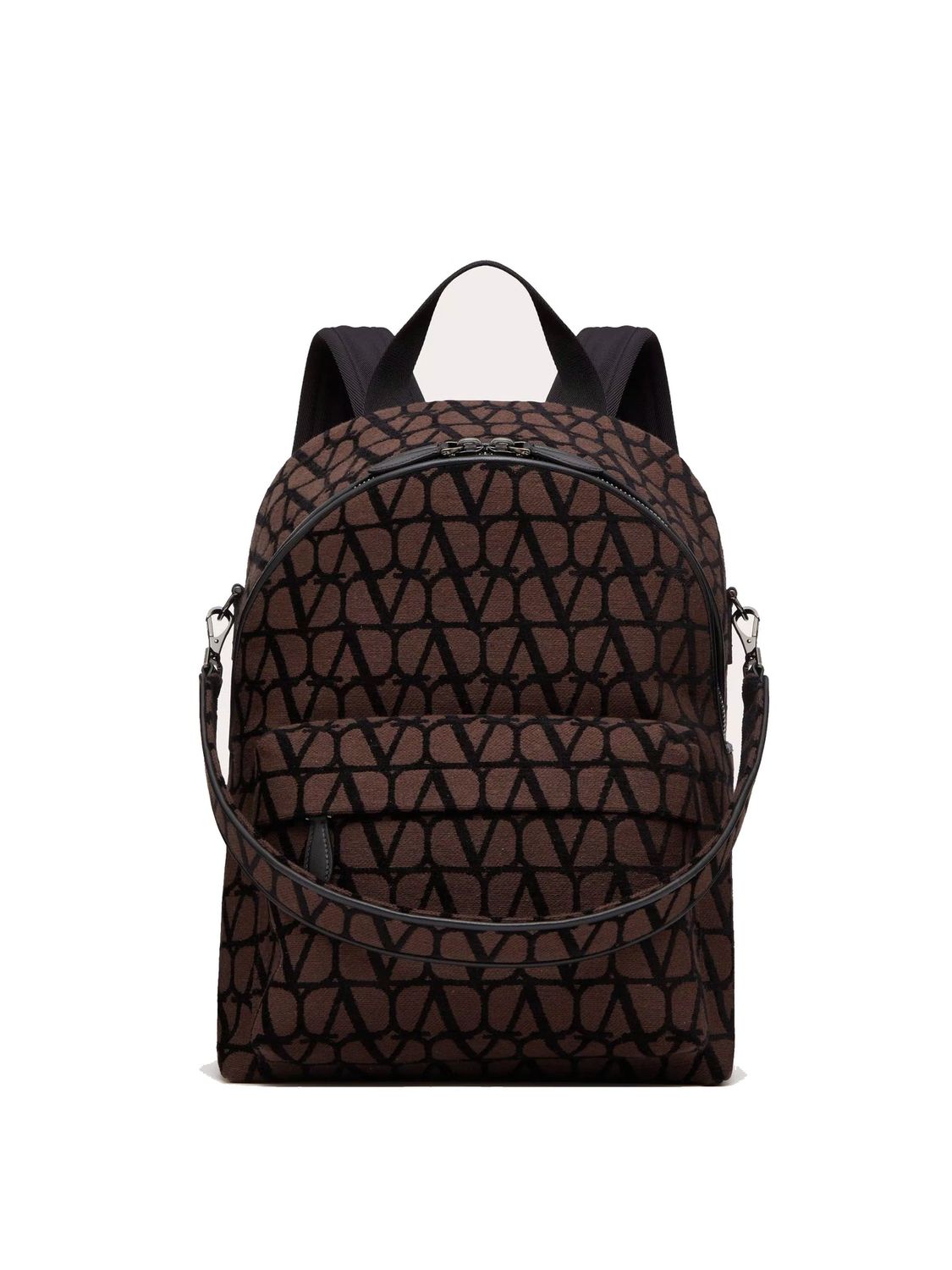 VALENTINO Iconic Fabric Backpack - 30cm x 40cm x 23cm