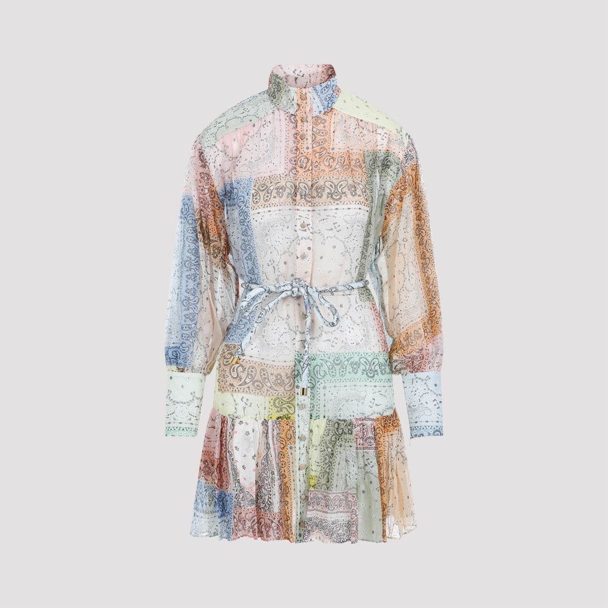 ZIMMERMANN Chic Lantern Mini Dress for Women - Spring/Summer 2024