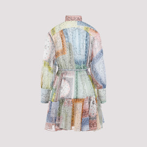 ZIMMERMANN Chic Lantern Mini Dress for Women - Spring/Summer 2024