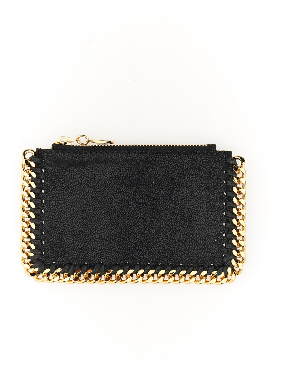 STELLA MCCARTNEY Mini Zip Closure Card Holder