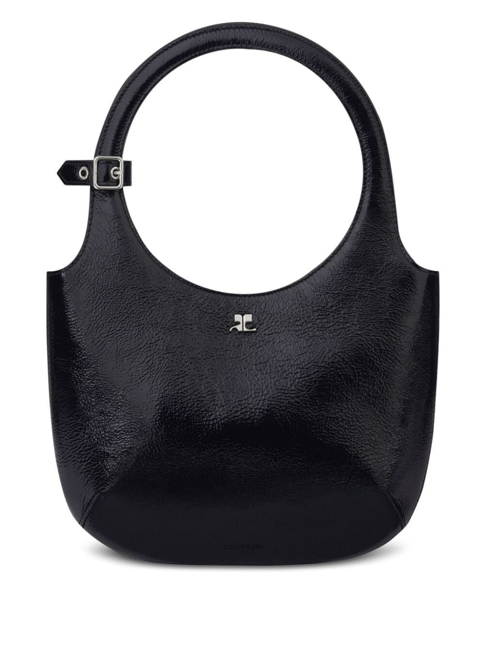 COURREGÈS Elegant Leather Shoulder Handbag