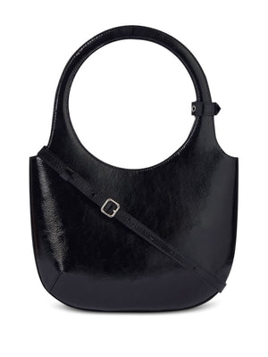 COURREGÈS Elegant Leather Shoulder Handbag