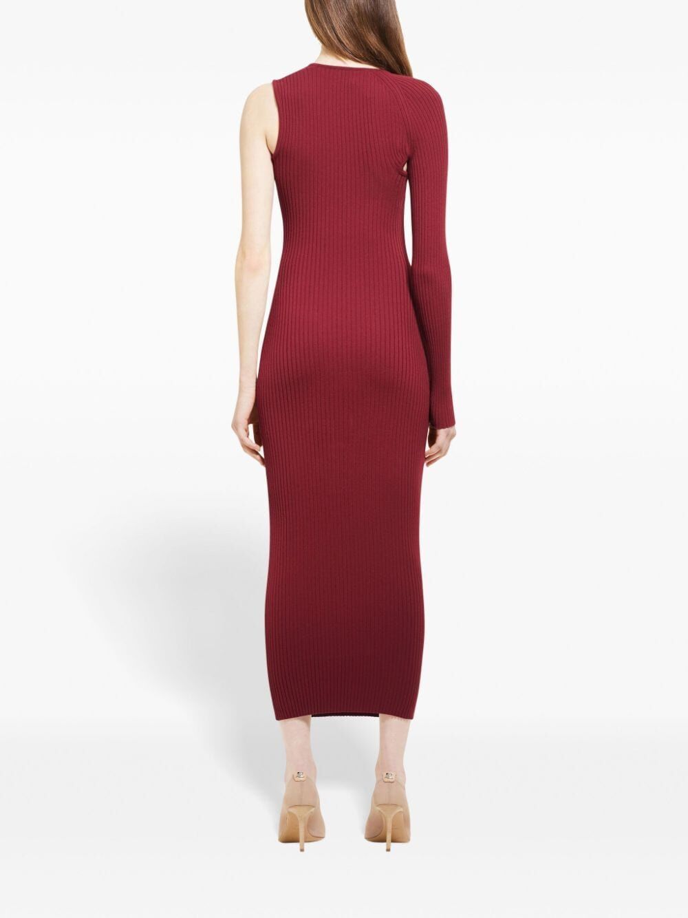 COURREGÈS Ribbed Knit Maxi Dress for Women