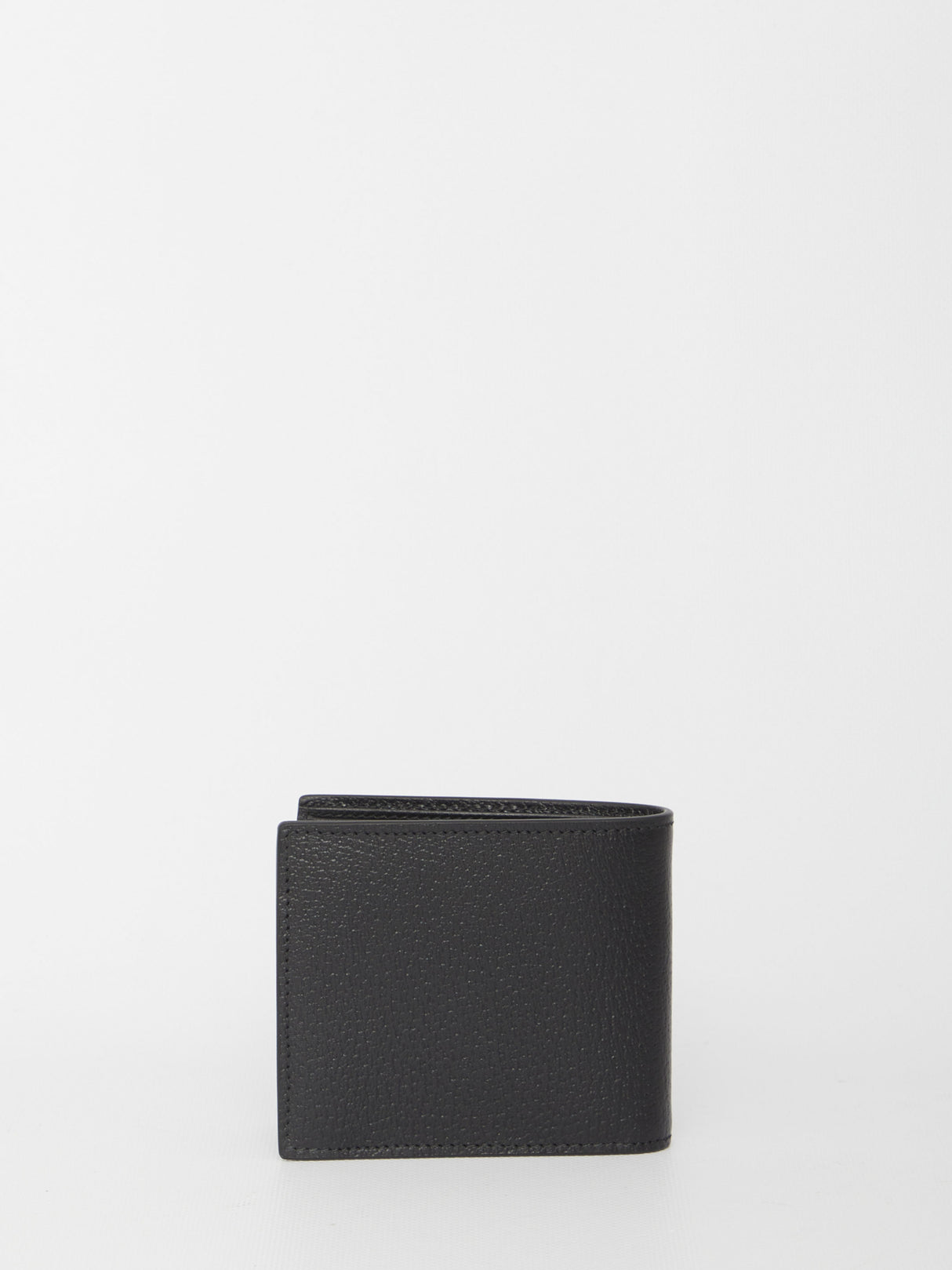 GUCCI Mini Black Leather Wallet with GG Logo