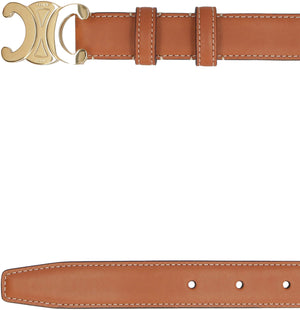 CELINE Classic Calfskin Triomphe Belt for Women