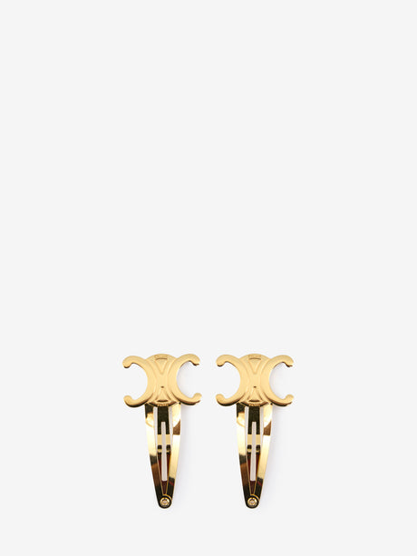 CELINE Set of 2 Mini Snap Hair Clips