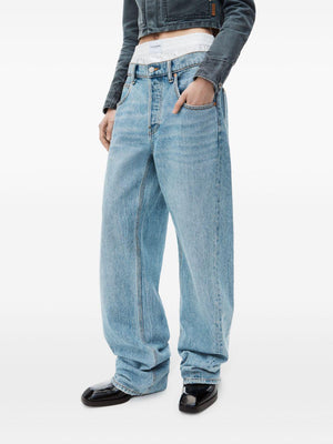 ALEXANDER WANG Urban Boxer-Banded Balloon Jeans