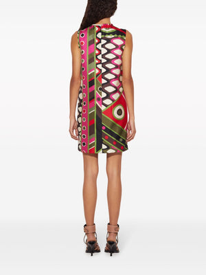 EMILIO PUCCI Fuchsia Silk Dress for Women in SS24