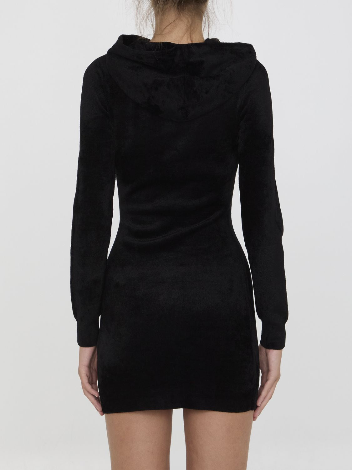 ALEXANDER WANG Stylish Mini Dress with Embossed Logo