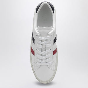 MONCLER Elegant Monaco M White Leather Sneakers