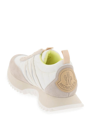 MONCLER Women's Quilted Nylon & Suede Sneakers