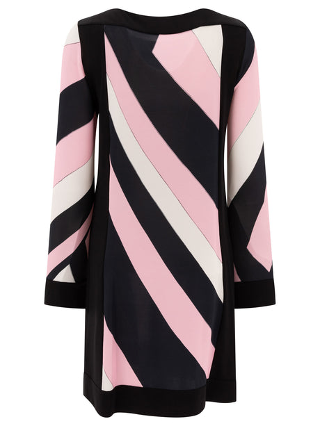 EMILIO PUCCI Relaxed Fit Long Sleeve Dress