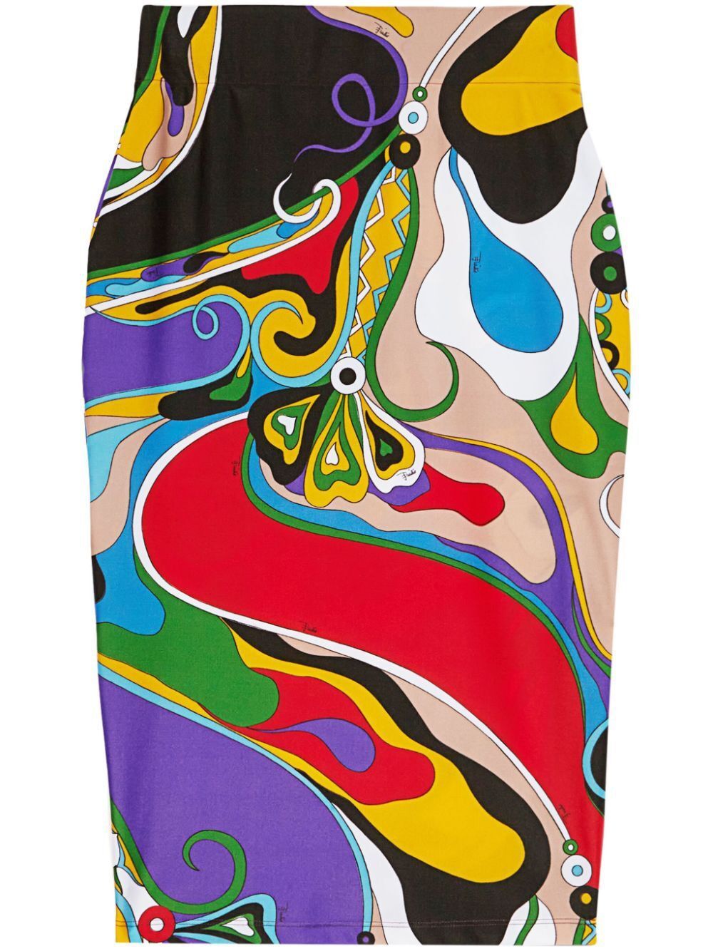 EMILIO PUCCI Chic Print Pencil Skirt